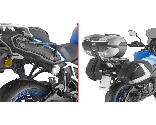 Givi V37 Бічні Кофри для Suzuki GSX S1000 GX 24л Чорний