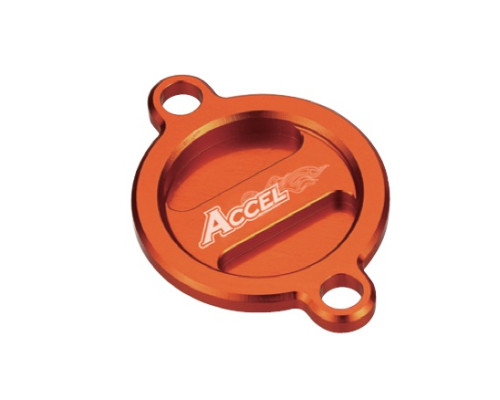 Accel кришка фільтра оливи KTM EXC 400/450/530 '08-'11, SXF 450/505 '07-'12, SXF 350 '11-'19 помаранчевий