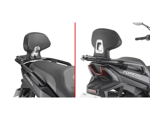Givi QJ Motor Fort 350 Спинка пасажира 2024 Чорний