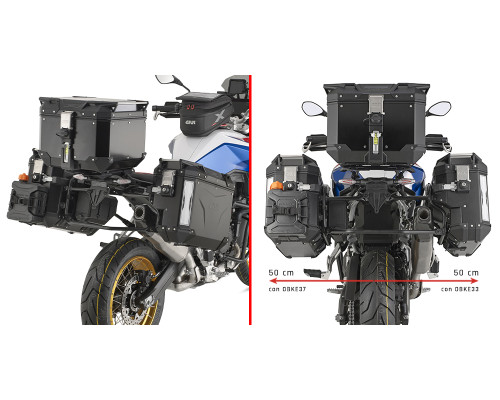 Givi Outback Evo Стійка для бокових кофрів F 900 GS 2024 Чорний
