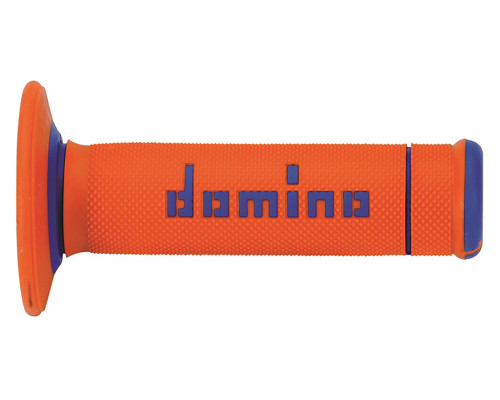 Двокомпонентні ручки domino off road x-treme чорний оранжевий/синій