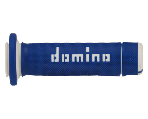 Двокомпонентні рукоятки domino off road сині/білі