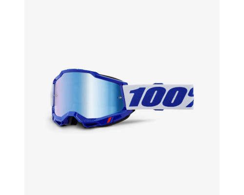 100 PROCENT Accuri 2 МотоОкуляри Дзеркальні лінзи Синій/Білий