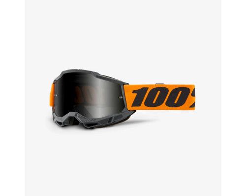 100 PROCENT Accuri 2 МотоОкуляри Sand Orange димчасте лінза Чорний/Помаранчевий