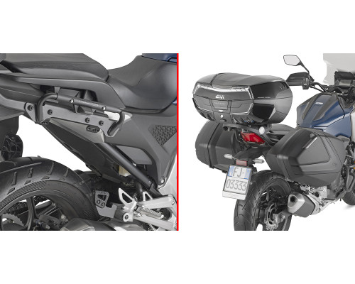 Givi V37 Стійка для бокових кофрів HONDA NC750X (21-24) Чорний