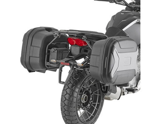 Kappa 2024/12 Стелаж для бокових кофрів Monokey Moto Guzzi Stelvio 1000 '24-, підходить для кофрів Monokey Retro-Fit K-Venture Alu та K'Mission Alu