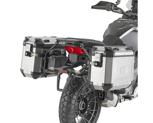 Kappa 2024/12 Стелаж для бокових кофрів Monokey Cam Side Moto Guzzi Stelvio 1000 '24-, під кофри KFR K'Force Alu