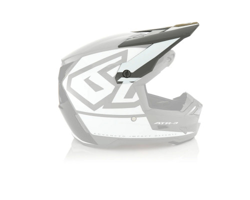 6D Helmets ATR-3 Hex Візор Заміна Білий/Сірий