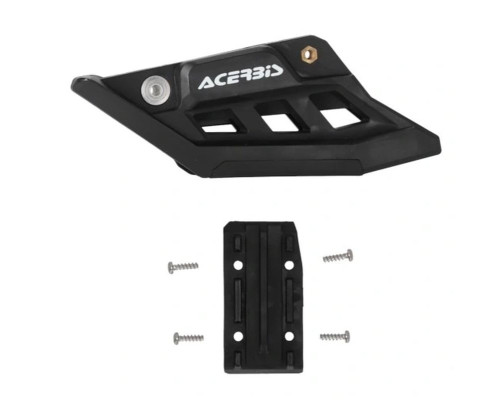 Направляюча ланцюг acerbis ktm exc / excf / exc-f / xc-w / xcfw '24-'25, sx / sxf / xc / xc-f '23-'25 husqvarna te / fe '24-'25, tc / fc '23-'25 gas gas '24-'25 (змінна нижня вставка) колір чорний