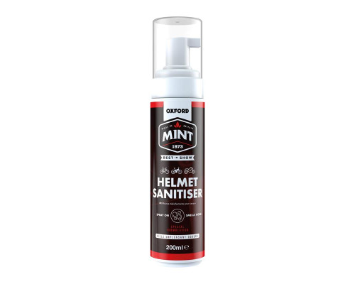 Oxford mint helmet sanitiser foam для дезінфекції та очищення внутрішньої частини шоломів/черевиків/рукавиць 200 мл
