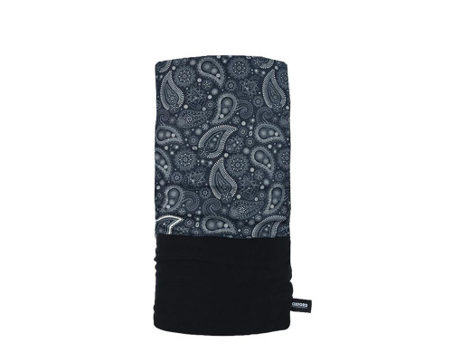 Комір OXFORD snug paisley navy grey колір сірий/синій