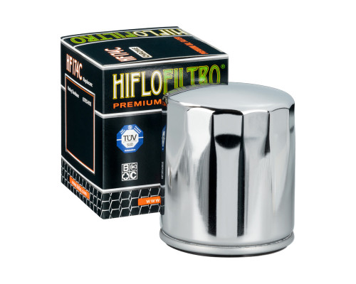Hiflo HF 174C Масляний фільтр Harley-Davidson V-Rod Хромований 50 шт