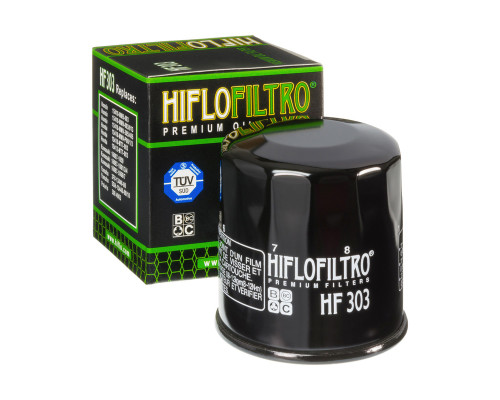 Hiflo HF 303 Масляний фільтр Висока Продуктивність 50 шт Чорний