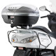 Givi, Стелаж для центрального кофра з пластиною Monokey, для YAMAHA MajesЗАДНІ400 (04-14), чорний