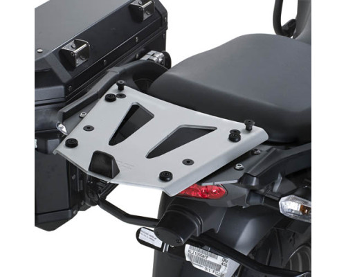 Givi, Стелаж kufra центрального, aluminiowa p?yta Monokey, Kawasaki Versys 1000, 2012-2019, сріблястий