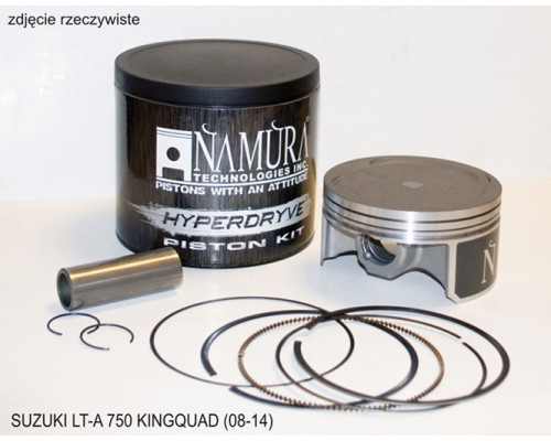 Namura Поршень suzuki lta lt-a 750 kingquad (08-14) (103,96mm) (великий отвор для kingquad 700) hyperdryve (кільця na-30015r)