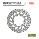 Диск гальмівний передній honda cr 125/250, crf 250/450 '02-'14 (240x101x3)