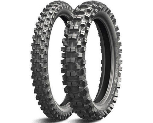 Michelin Starcross 5 Medium Шина 90/100-14 49M TT M/C Задня 2025 Чорний