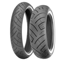 Shinko 777 Шина 120/90-17 64H TL WW Передня Білий бок DOT 03/2025