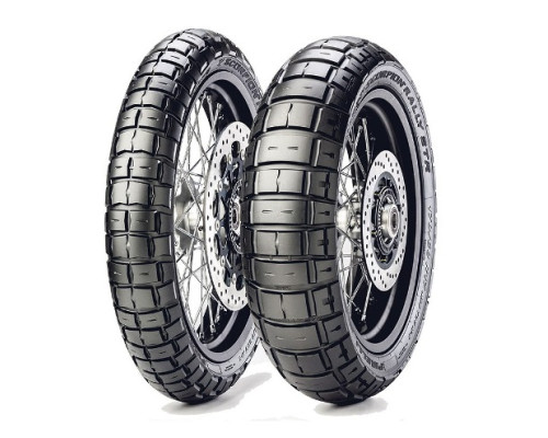 Шина pirelli 120/90-17 scorpion rally str 64h m+s tl m/c зад dot 04/2024