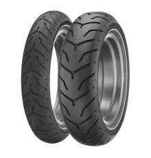 Dunlop D408 Шина 130/80B17 65H TL Передня Вузька Білий Пас Harley-Davidson DOT 01-17/2023
