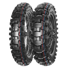 MITAS ШИНА 90/90-14 TERRA FORCE-MX IT PIT CROSS (CZERWONO-NIEBIESKI PASEK) 46M TT ПЕРЕДНІ DOT 2025 (DOT:XJDP) (ZAMIENNIK:70001000)