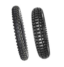 MOTOZ MOUNTAIN HYBRID BFM SUPER SOFT Шина 120/100-18 TT Задня Зелений/Синій 68M DOT 02/2025