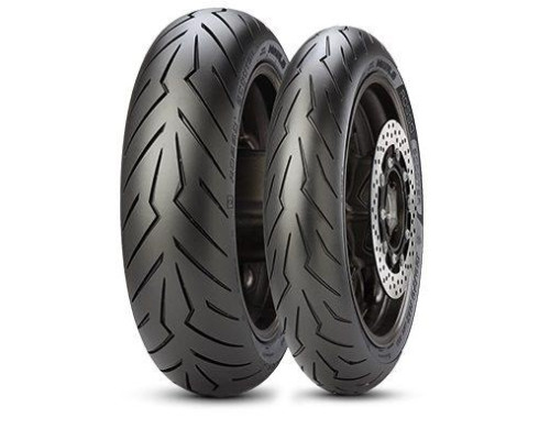 Шина pirelli 140/70-13 diablo rosso scooter 61p tl m/c задня точка 42-43/2023