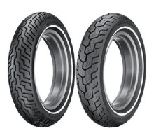 DUNLOP ШИНА MT90B16 D402 72H TL ПЕРЕДНІ SW W?SKI БІЛИЙ PAS HARLEY-DAVIDSON DOT 42/2023