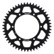 Задня зірочка алюмінієва supersprox 7075-t6 (ergal) 808 49 suzuki rm/rmz (jtr808.49) чорна