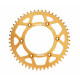 supersprox алюмінієва задня зірочка 7075-t6 (ergal) 808 49 suzuki rm/rmz (jtr808.49) золотий колір
