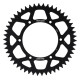 Задня зірочка алюмінієва supersprox 7075-t6 (ergal) 808 50 suzuki rm/rmz (jtr808.50) чорна