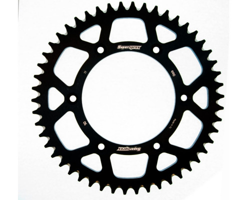 Задня зірочка алюмінієва supersprox 7075-t6 (ergal) 899 50 ktm sx/exc (jtr897.50) чорна