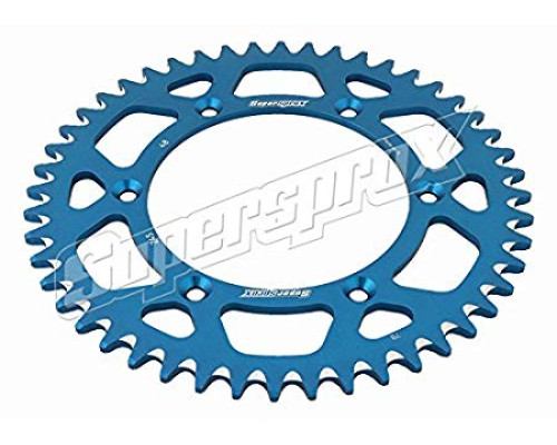 Задня алюмінієва зірочка supersprox 7075-t6 (ergal) 899 51 ktm sx/exc (jtr897.51) синя
