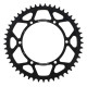 Зарідня зірочка supersprox 489 49 kawasaki kx/kxf `84-18 (jtr460.49) чорна сталь
