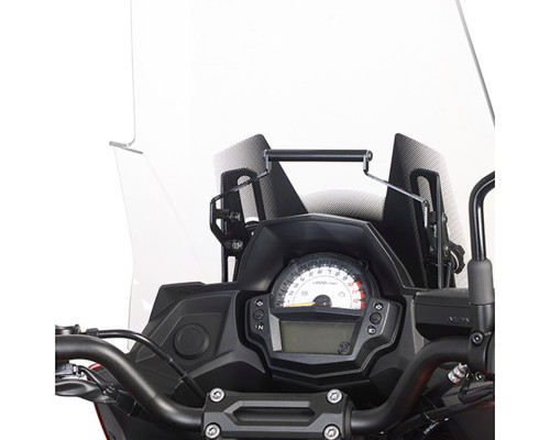 Kappa, poprzeczka, для сумок і кріплень GPS/смартфонів, Kawasaki Versys 650, 2015-2019, чорний