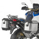 Kappa CRF 1100L Africa Twin Adventure Sports Стійка для бокових кофрів Monokey Алюміній Чорний