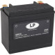 Батарея landport hvt-5 (mh hvt-5) 12v 22ah 173x98x154 heavy v-twin не обслуговується - заливається (підвищений круточний струм 325a) (лівий +) (2)