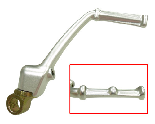 ВАЖІЛЬ ПУСКА PSYCHIC (KICK) KAWASAKI KX 65 '00-'24 ALUMINIUM (13064-1196) SILVER