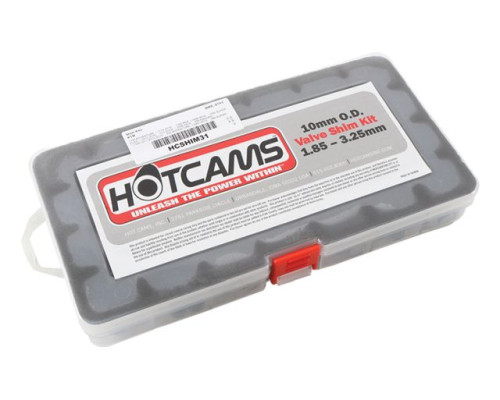 HOT CAMS клапанні пластини клапанів 10 мм від 1,80 до 3,20 кожні 0,05 комплект (замінює hcshim23)