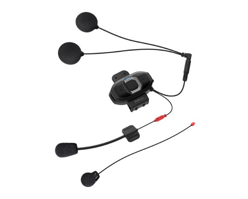 Sena SF2 Інтерком Мотоциклетний Bluetooth 4.1 Дальність 800м Універсальний Мікрофонний Набір Швидке Кріплення Чорний