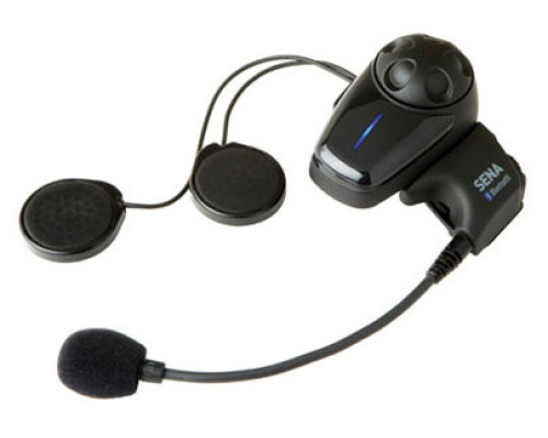 Sena SMH10 інтерком мотоциклетний Bluetooth 3.0 до 900м з мікрофоном на дужці 2 комплекти чорний