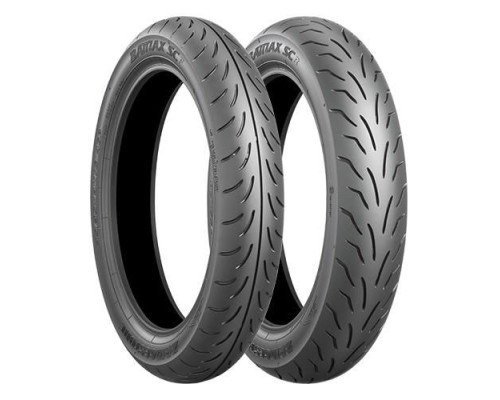 Шина bridgestone 120/90-10 sc 66j tl зад dot 17-32/2024