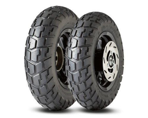 Шина dunlop 130/90-10 trailmax scooter 61j зад dot 37/2024