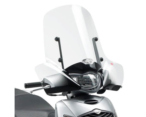 Лобове скло kappa HONDA sh 125i-150i (05-12) 55 x 66 см прозоре - потрібне кріплення a311ak або a315ak