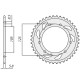 Зарідня зірочка sunstar 4402 53 derbi senda 50r/sm, aprilia rx 50, mbk 50 (jtr1131.53) (ланцюг 420) (440253jt)