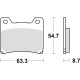 Гальмівні колодки trw lucas kh88 organic yamaha tzr 125 88-00, fzr 600 89-95, yzf 600 96-02, fz 750 85-94, xv 750 89-92, yzf 750 93-98, tdm 850 91-96, xj 900 83-03, fzr 1000 87-95, xv 1100 86-93, vmax 1200 85-02, xjr 1200 / 1300 94-01, передній/задній (ак