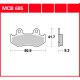 Тормозні колодки trw lucas kh411 organic honda ch 125 spacy 94-99, ps 125 07-13, ps 150 06-10, передні (акція)