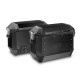 Kappa K'Mission Бокові Кофри Алюмінієві Monokey 36L Чорні (Пара) + Додатковий Замок