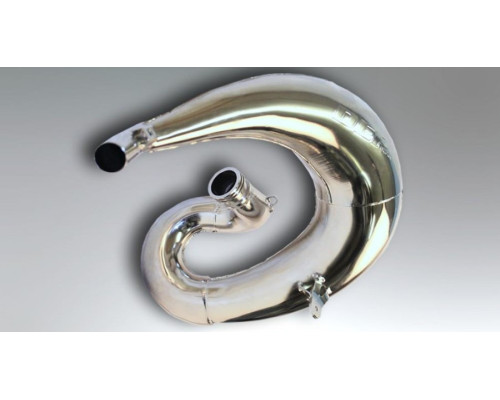 DEP PIPES Броньований нікельований дифузор/камера/резонансна трубка (FRONT EXHAUST PIPE NICKEL): KAWASAKI KX 250 '05-'19 (WZMOCNIONY 1,2MM)